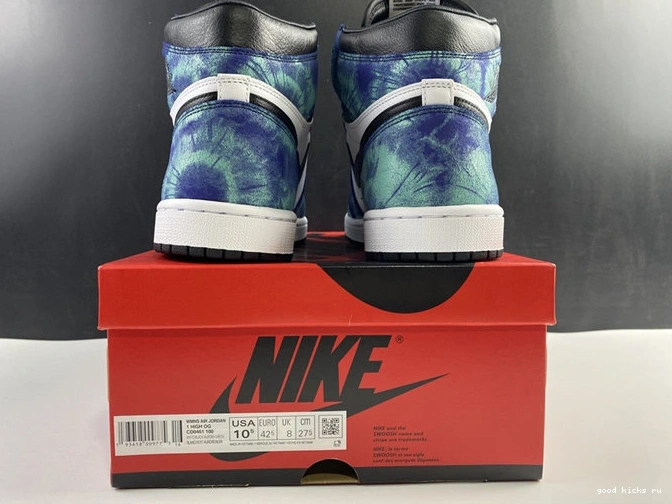 Retro CD0461- 3613 RelaxedFit Tie Dye Jordan1 1027